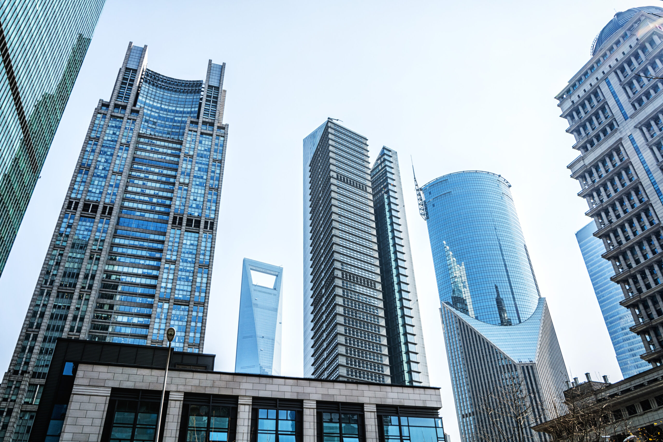 modern office buildings -Shanghai,China